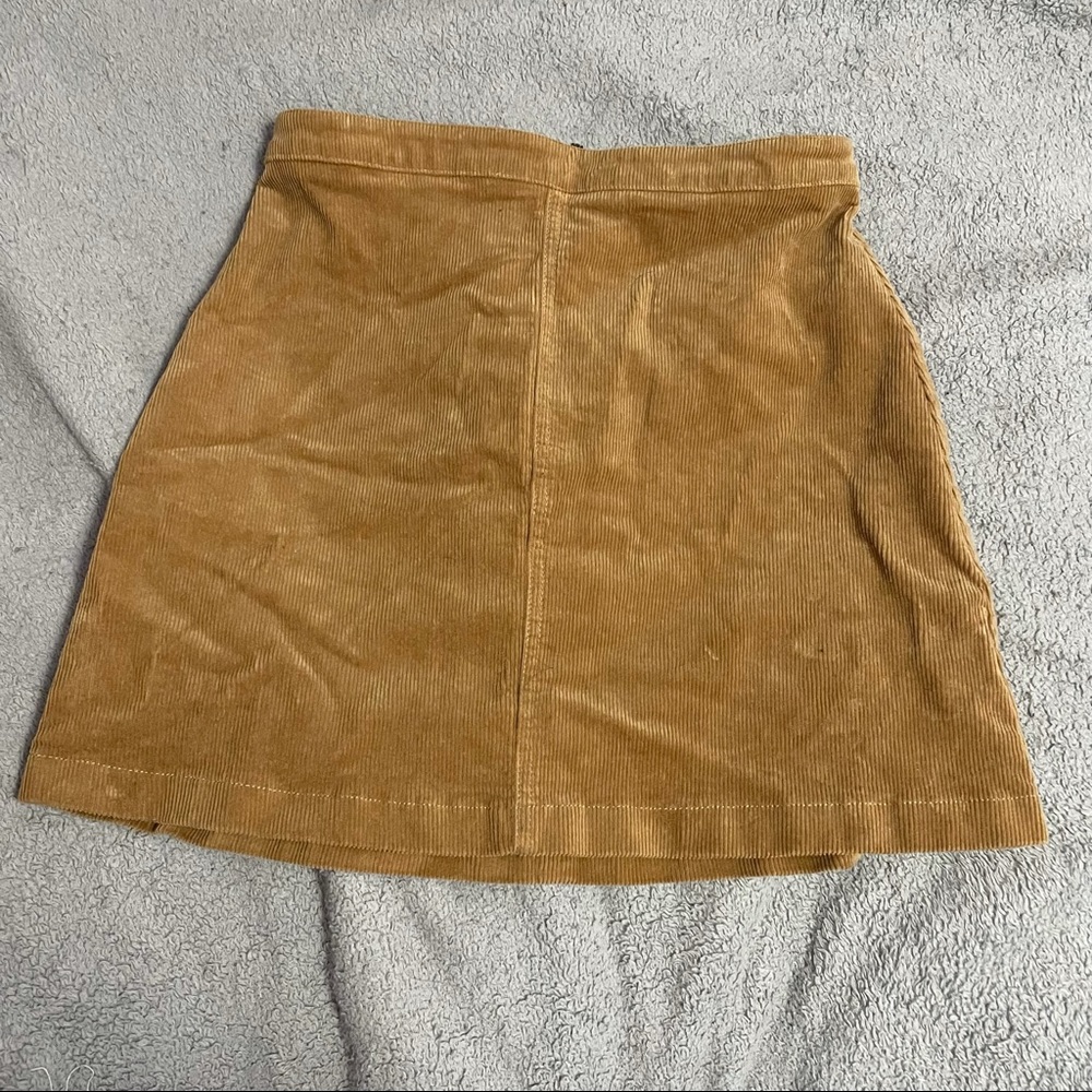 Forever 21 brown corduroy skirt